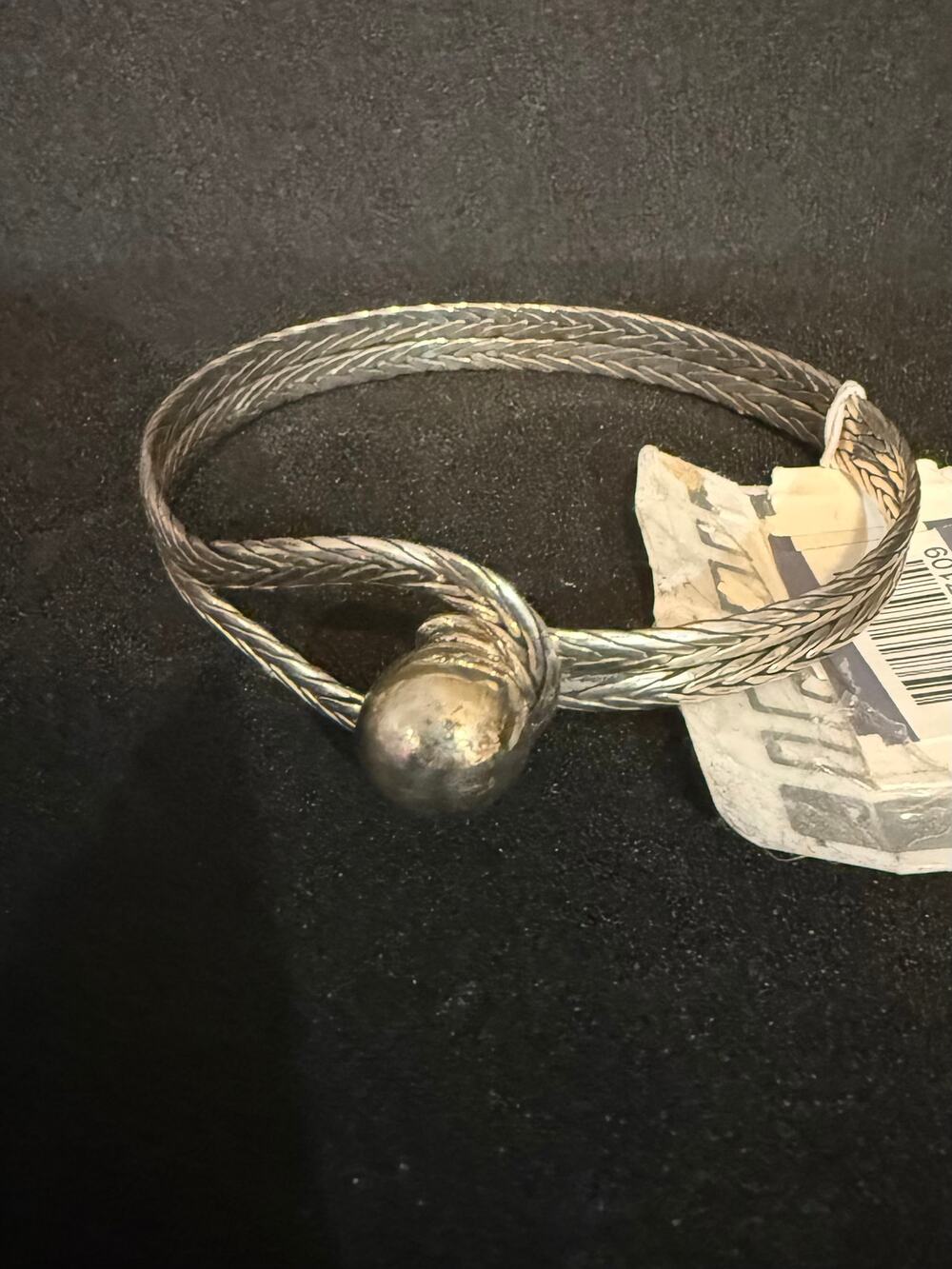 Samuel B Sterling Silver Polished High Ball Buckle Bracelet